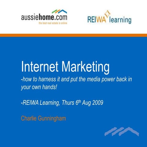 Internet Marketing Aug 09