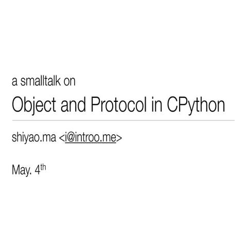Intro python-object-protocol