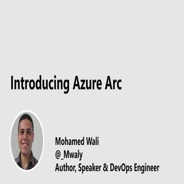 Introducing Azure Arc