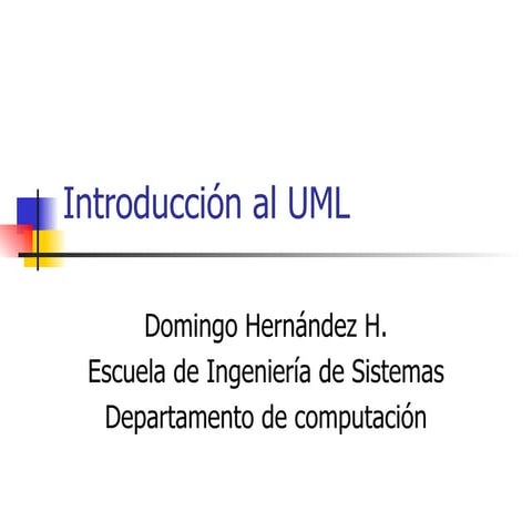Introducion uml