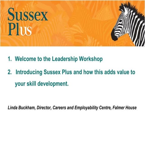 Introducing Sussex Plus 