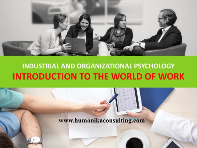 Introduction to The World of Work