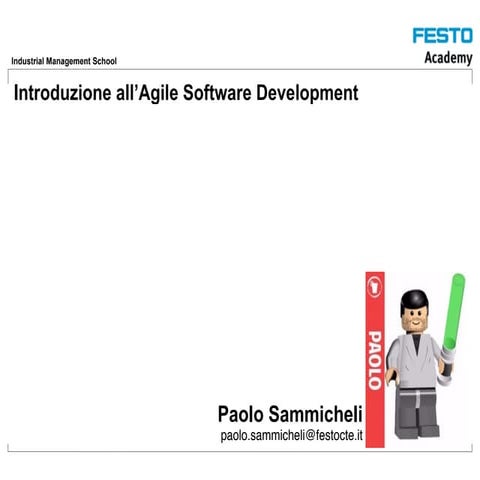 Introduzione all'Agile Software Development
