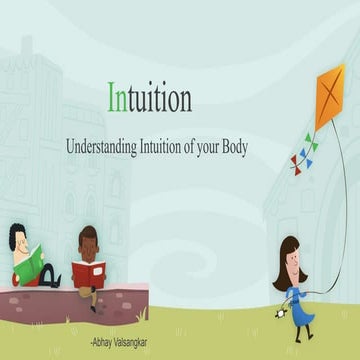 Understanding Intuition of your Body by Mr. Abhay Valsangkar 4th October  2019