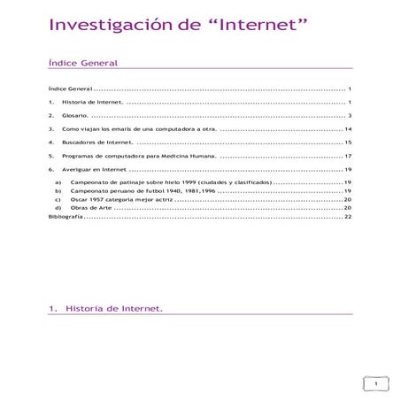 Investigacion internet