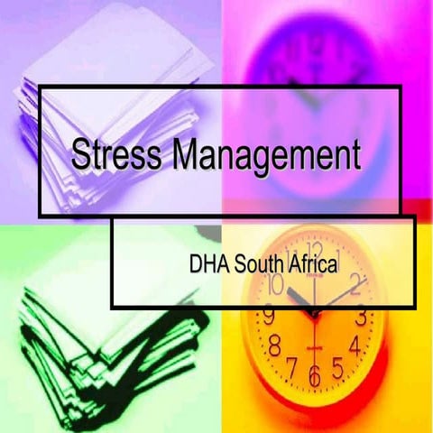 Iom   Stress Management   Dha
