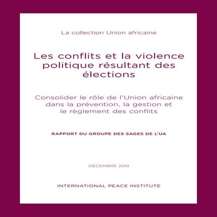 Centrafrique: Gerer les conflits electoraux