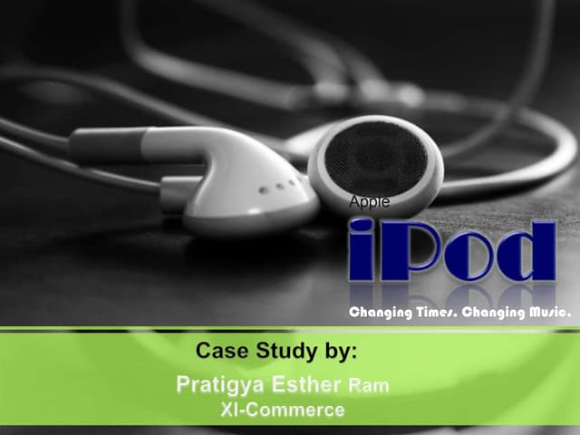 I pod case study
