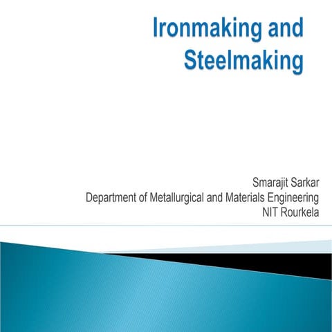 Iron making