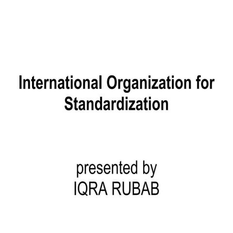 ISO_9001-Presentation.international standard