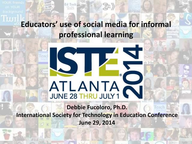 Educators' use of social media for informal professional learning