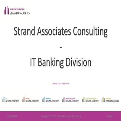 IT Banking (Payment &amp; Cards) 2012