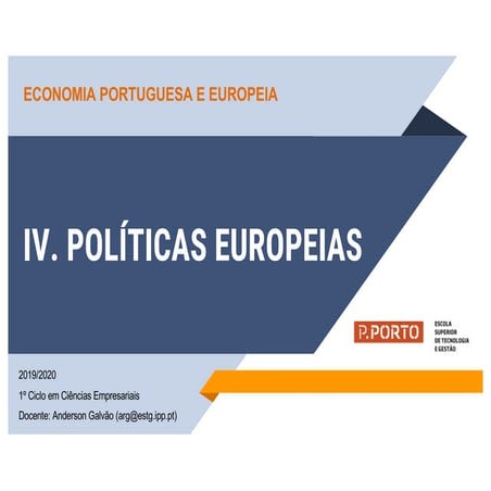 IV. As Politicas Europeias -Slides 1-23.pdf