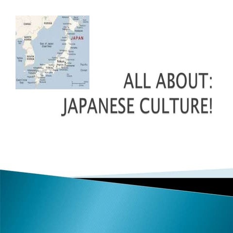 Japanese Culture - Class Powerpoint