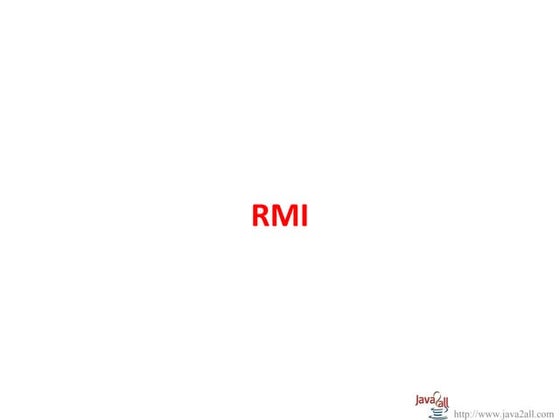 Java rmi