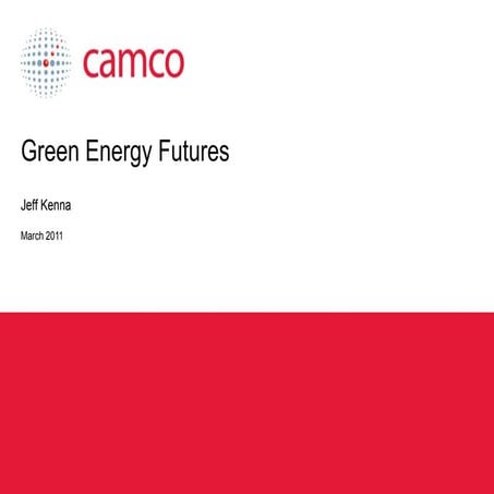 Boost your marketing strategy - Green Energy futures