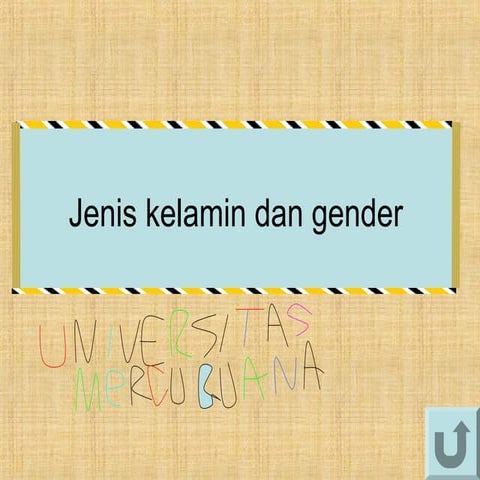 Jenis kelamin dan gender