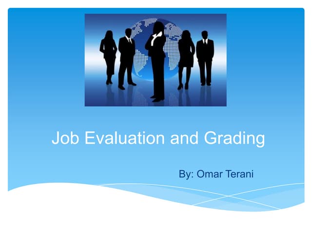 Job Evaluation &amp; Grading