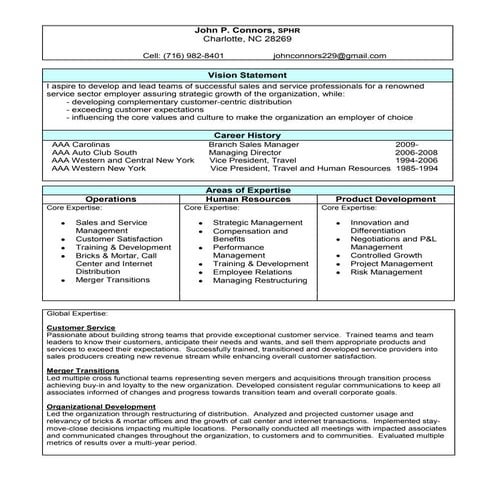 John Connors Marktplan