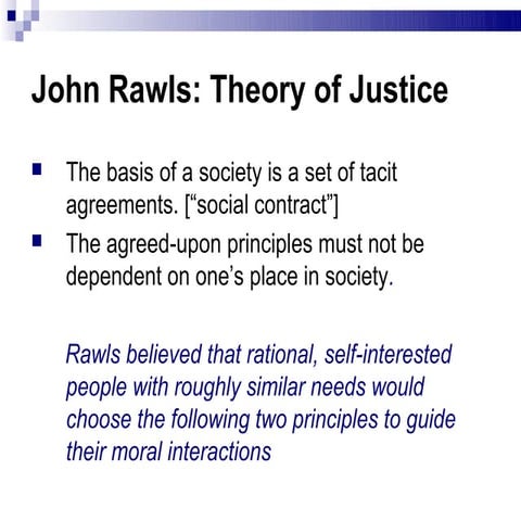 John rawls