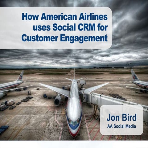 How American Airlines Uses Social CRM for Customer Engagement