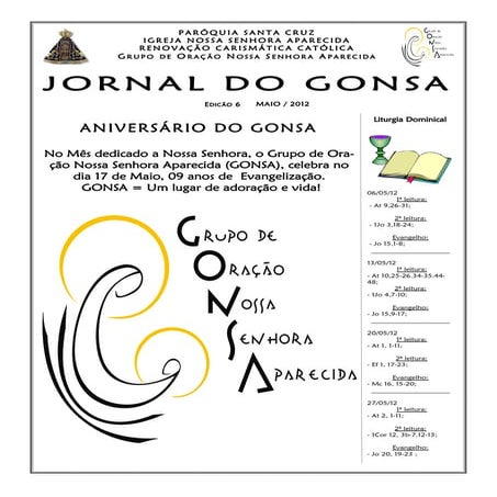 Jornal do gonza maio 2012