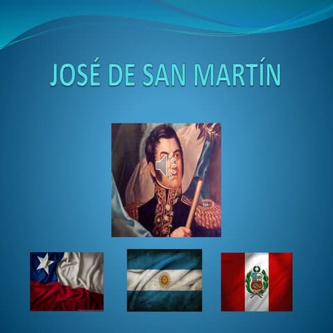 José de san manrtín power point