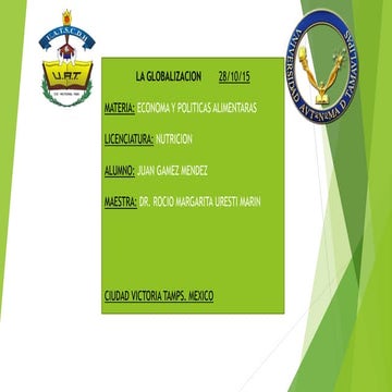 La globalizacion 
