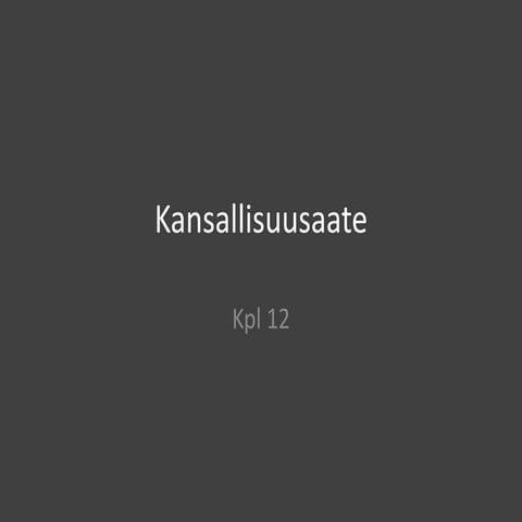 Kansallisuusaate