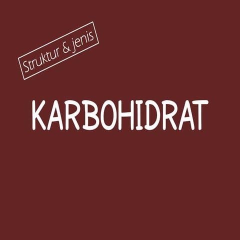 Karbohidrat 