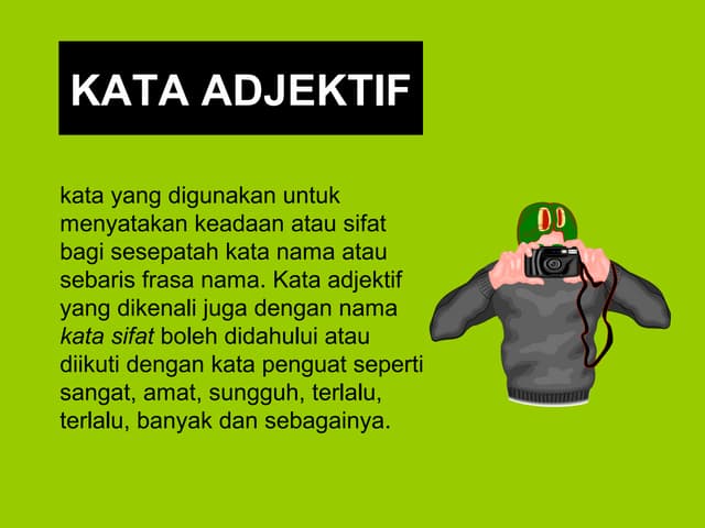 Kata adjektif