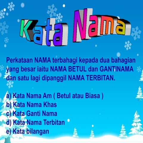 Kata Nama