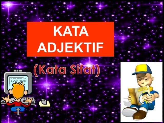 Kata adjektif