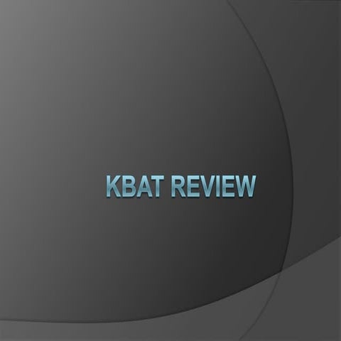 Kbat 4 review