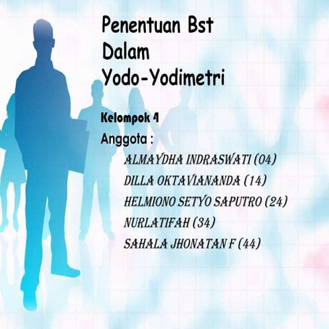 Kelompok 4 bst yodo-yodi