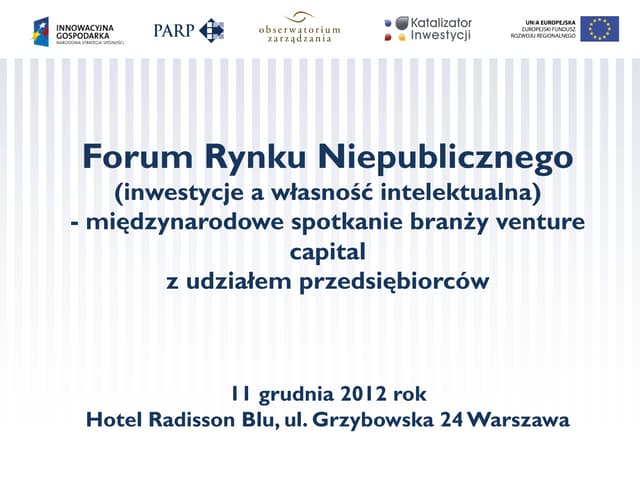 Ken Globerman Presentation - Manging your Business at the Moment of Expansion