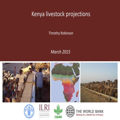 Kenya livestock projections