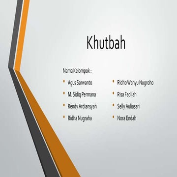 Khutbah