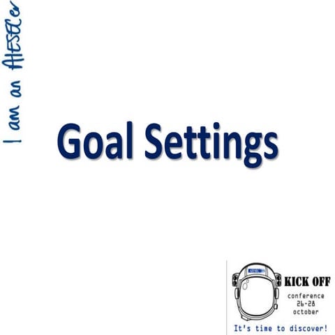 Kick off  goals setting v2