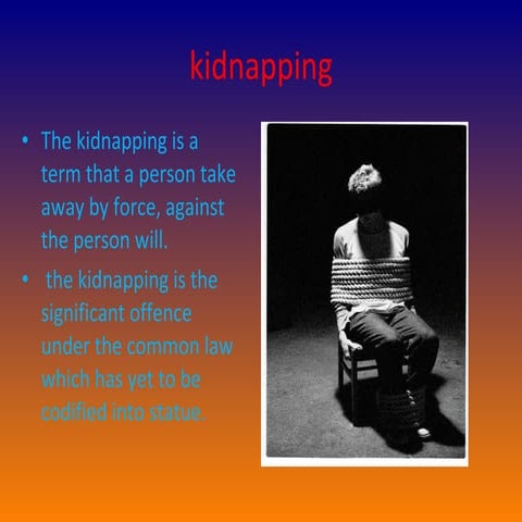 Kidnapping