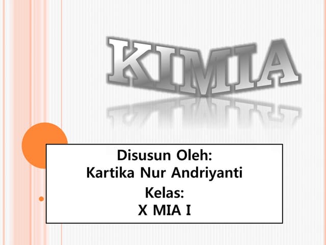 Kimia (zat aditif pada produk)