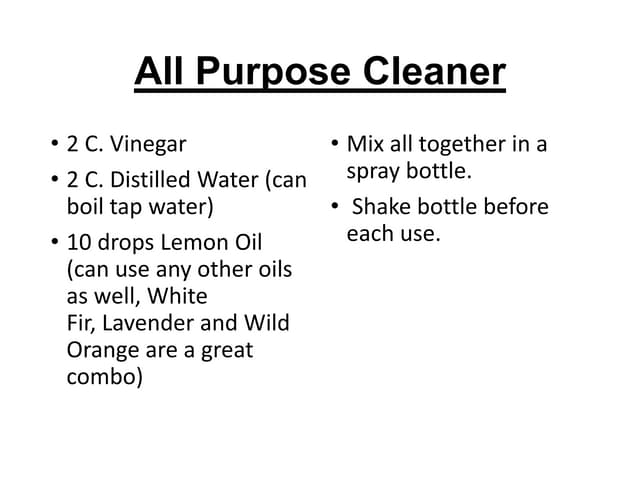 DoTerra Kitchen cleaning 