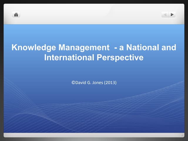 KM National and International