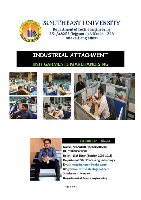 Knit garments marchandising