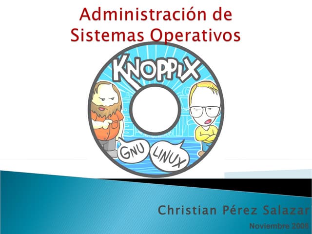 Instalación Knoppix