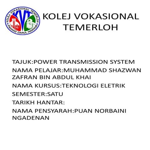 penghantaran elektrik