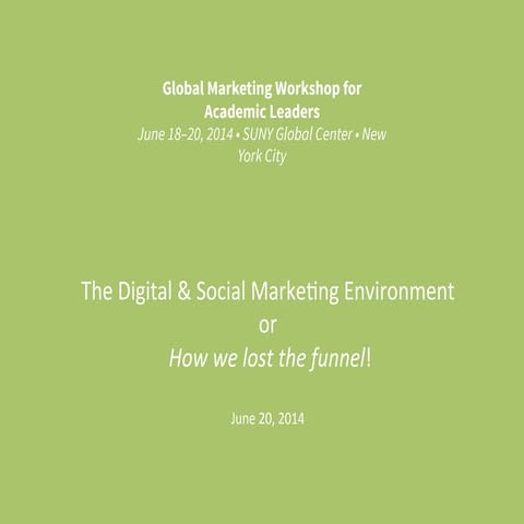 The future of digital marketing for higher education 