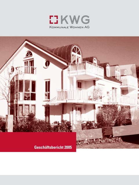KWG Geschäftsbericht 2005