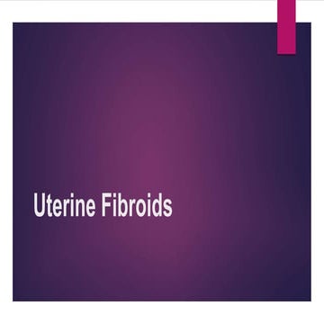 L48 Uterine Fibroids 