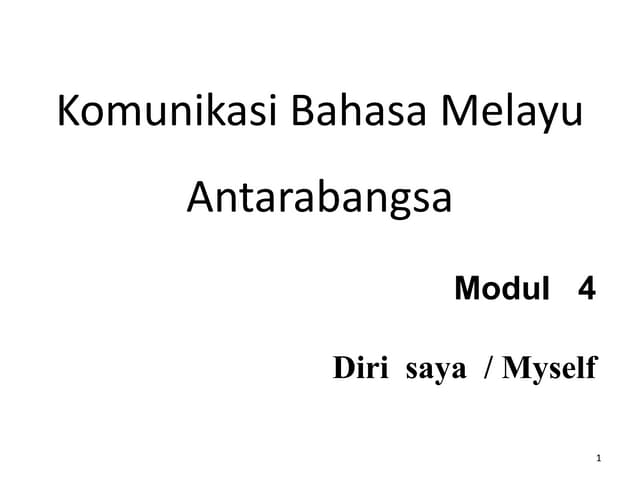 L4   week 4 - diri saya